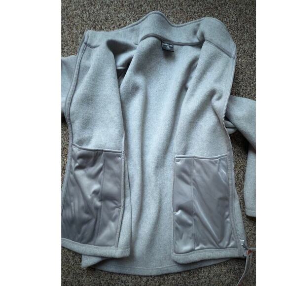 NWT 32 Degrees Women's Heat Brushed Faux Wool Jacket Full Zip Gray XXL - Winter - Picture 5 of 9